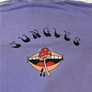 Jungles Purple Graphic Tee - Short Sleeve